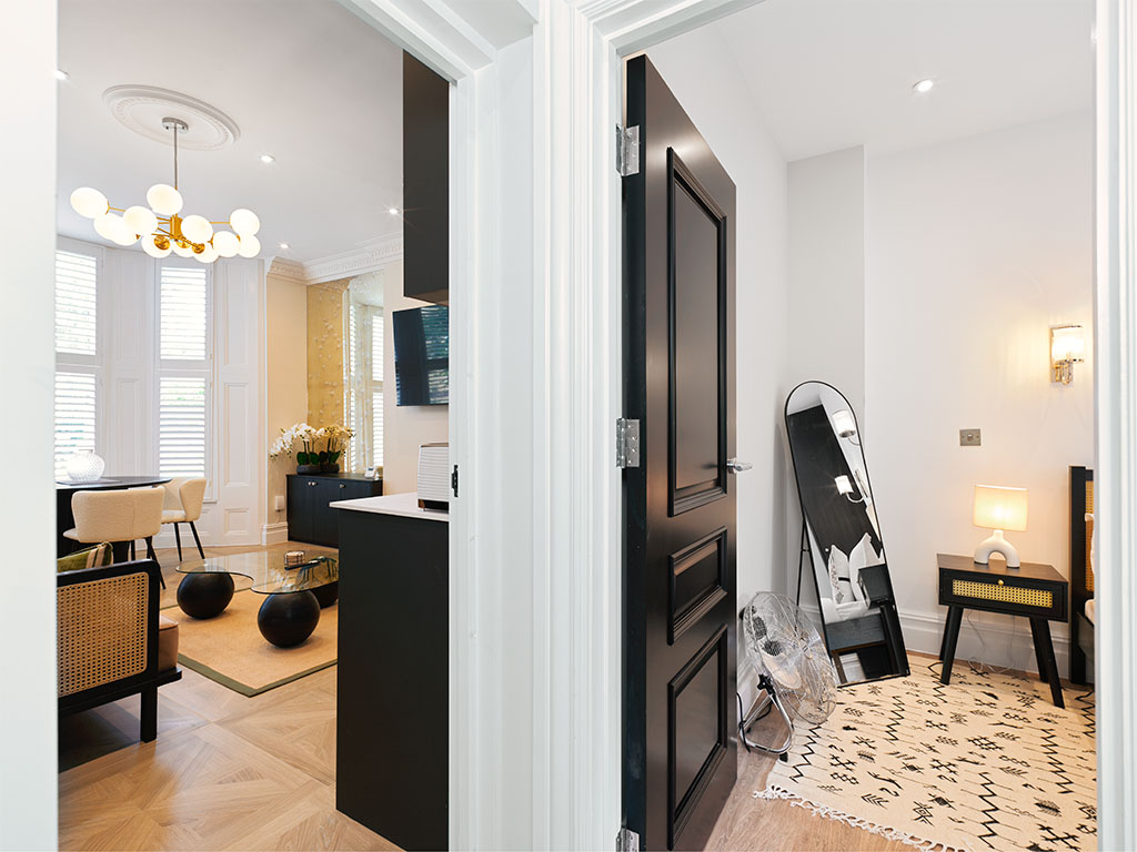 Real estate photography London Camden modern flat interior