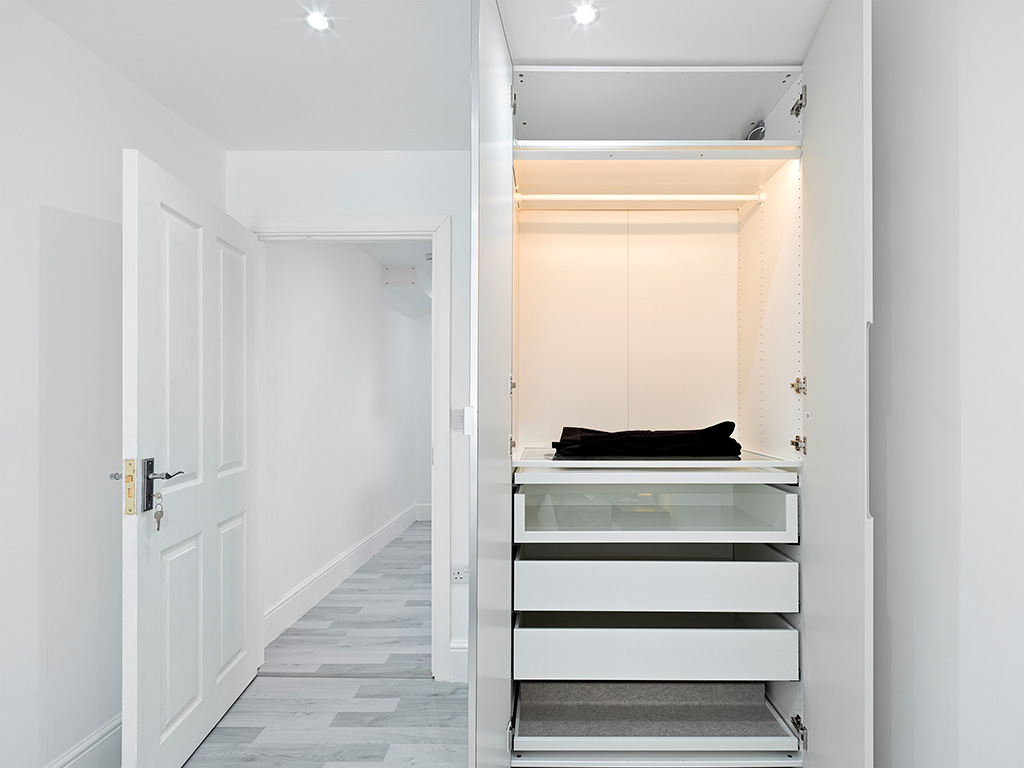 Real estate photography London Camden modern flat interior