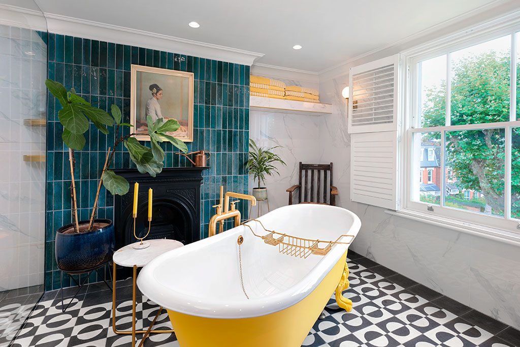 Twilight property photography London Notting Hill townhouse